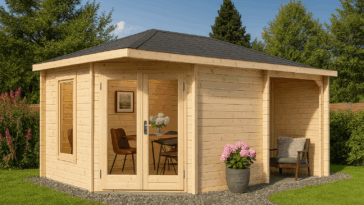 Mehr Platz für Hobby und Freizeit: Gartenhäuser mit praktischem Anbau